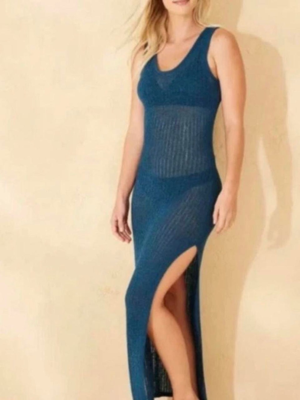 Shade & Shore Deep Blue Maxi Dress